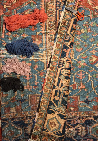 Oriental rug services Ltd antique rug antique carpet repairs cleaning valuation London specialist services for antique oriental rug services Greater London